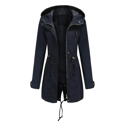 Stilvolle Damen Kapuzenjacke – Marielle Herbstzauber Edition