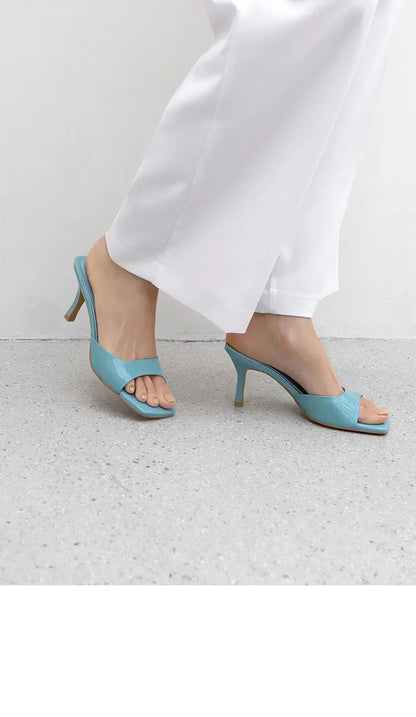 Offene Absatz-Mules Damen – Mirella
