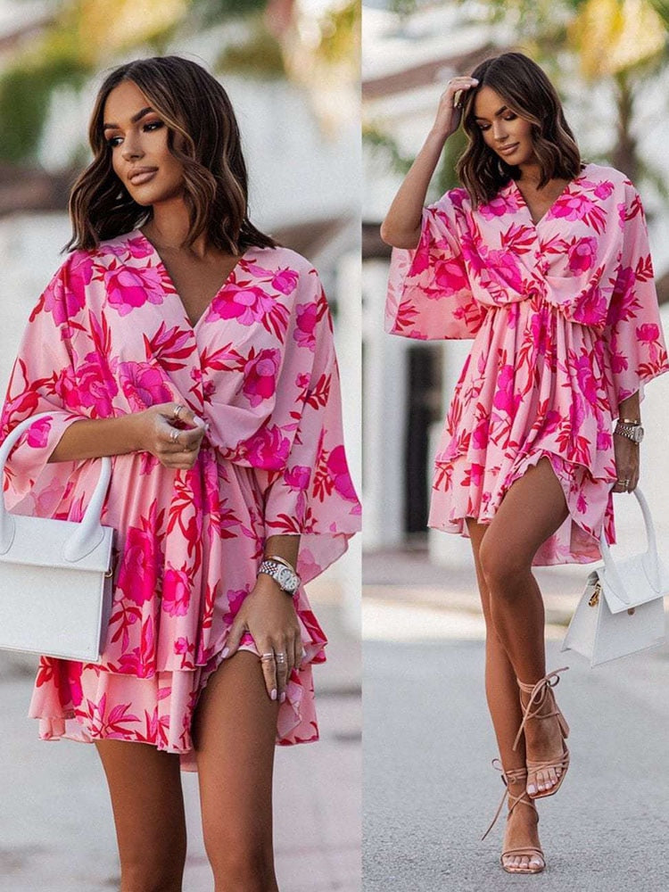 Luftige Mini Kleid - Elena