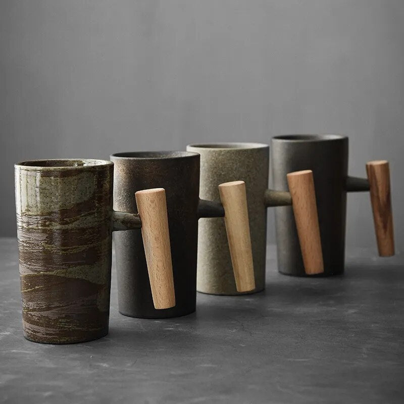 Nordic Latte-Tassen mit Erdverbundenem Design – NatureSip