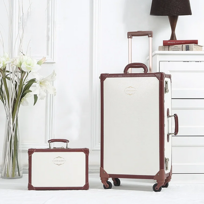 Retro-Hartschalenkoffer Set – Valencia