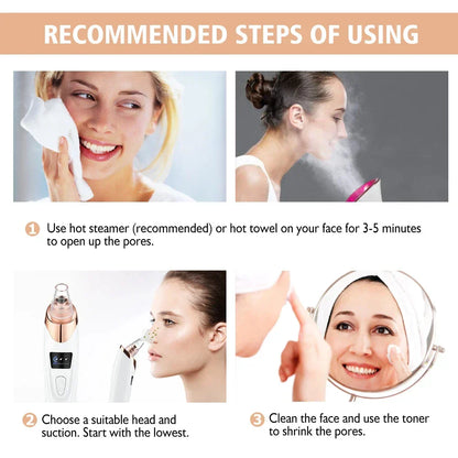 Elektrischer Mitesserentferner und Gesichtsreiniger - ClearSkin Pro