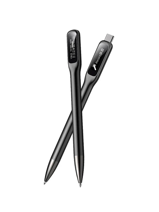 Digitaler Sprachrekorder-Stift mit OLED-Display & MP3-Wiedergabe – NotePro L65