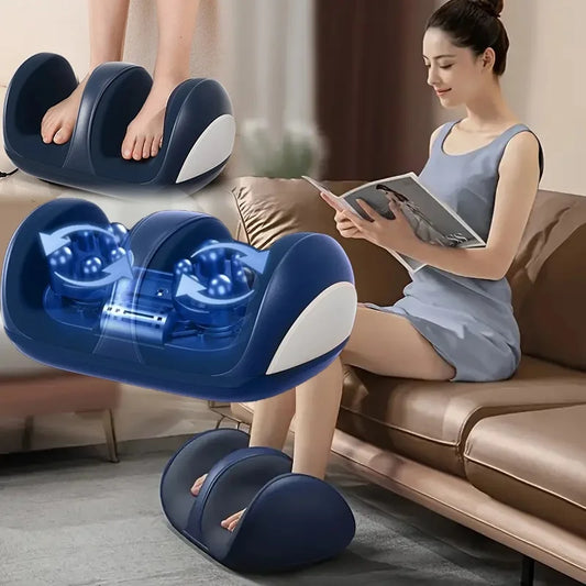 Extra großer elektrischer Shiatsu-Fuß- und Wadenmassager mit Wärme – Orion