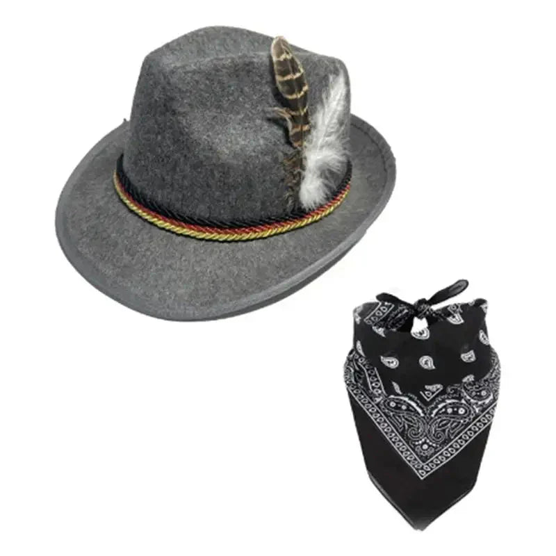 Trachten Accessoire-Set mit Hut & Schal – TrachtenHeld Oktoberfest 2025
