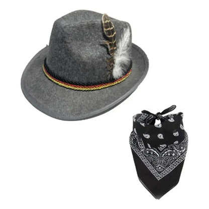 Trachten Accessoire-Set mit Hut & Schal – TrachtenHeld Oktoberfest 2025