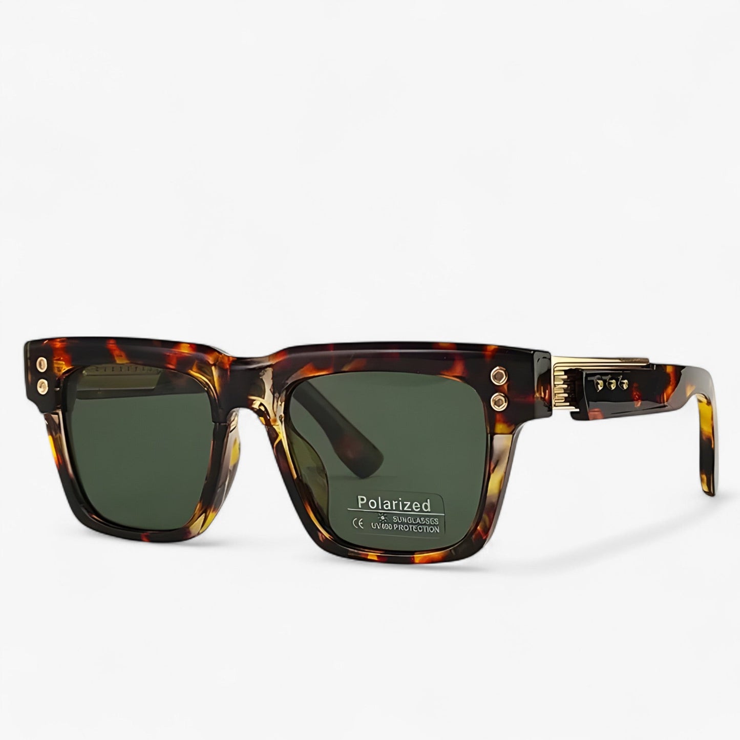 Gepolarisierte Steampunk-Sonnenbrille – Axior