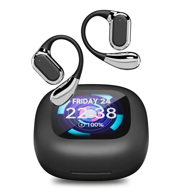 Echtzeit-Übersetzungs-Ohrhörer mit LCD-Touch – Lexora