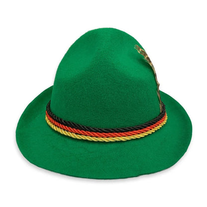 Alpenhut mit Feder – Bergfreund Oktoberfest 2025