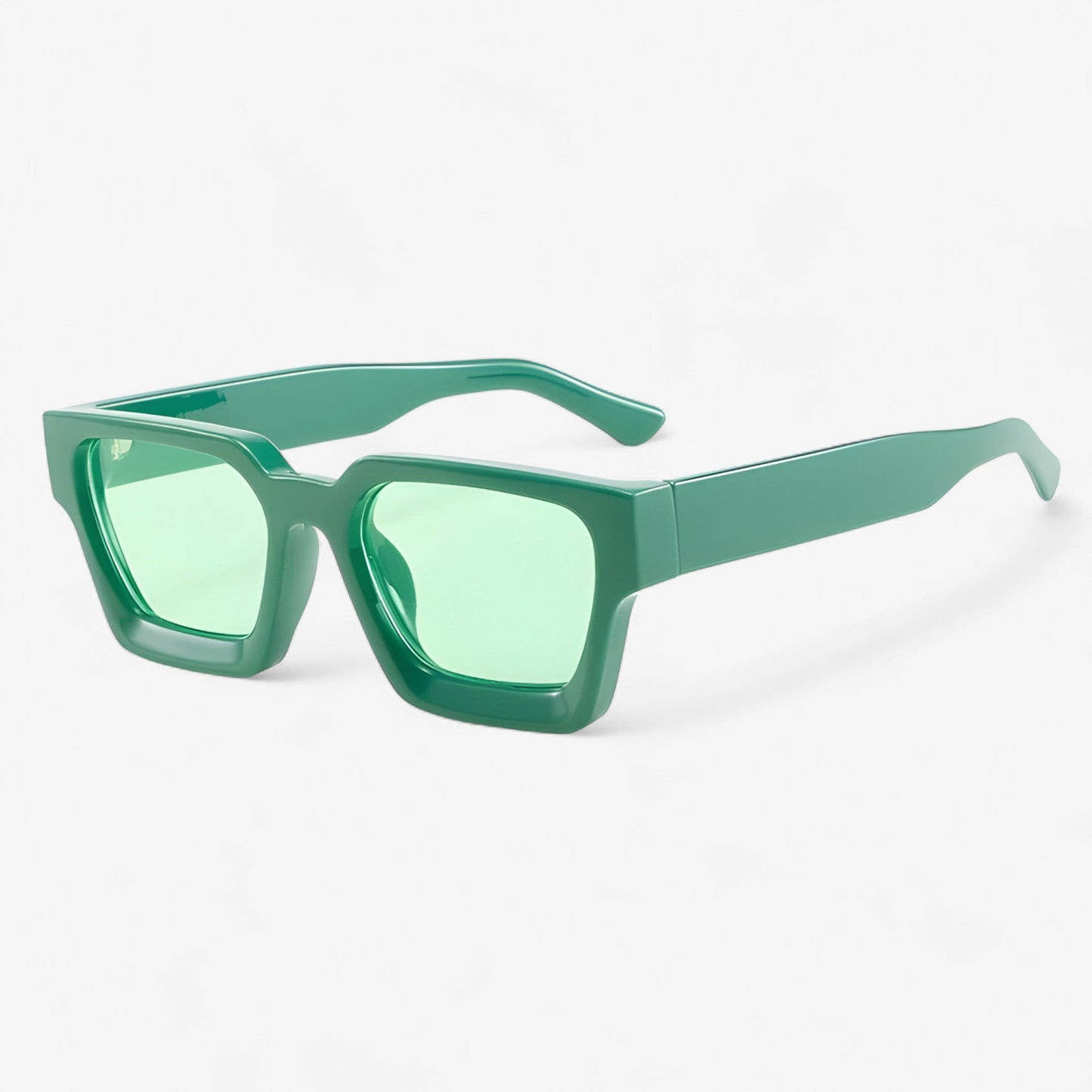 Retro Sonnenbrille für Herren mit Eckigem Design – Calven