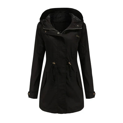 Stilvolle Damen Kapuzenjacke – Marielle Herbstzauber Edition