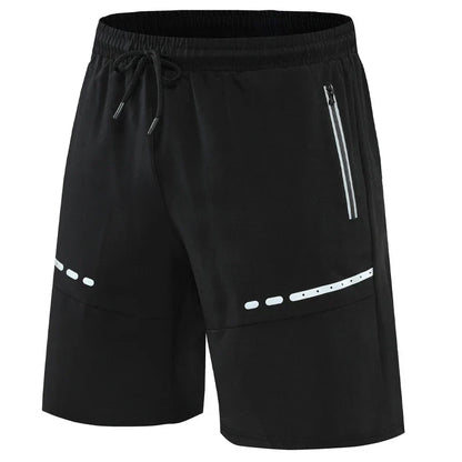 Sportliche & Stylische Slim-Fit Trainingsshorts mit Reißverschlusstaschen – Kian