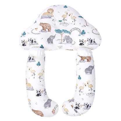 Ergonomisches Babykissen aus Baumwolle für sicheren und bequemen Schlaf