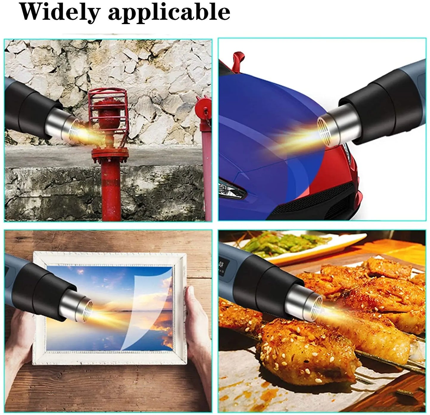 2000W Industrie-Elektrowärmegebläse mit digitaler LCD-Anzeige und einstellbarer Temperatur – ProTherm