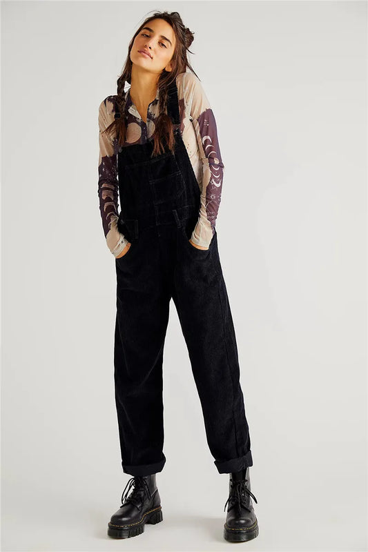 Vintage Cord Jumpsuit für Damen - Amélie