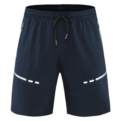 Sportliche & Stylische Slim-Fit Trainingsshorts mit Reißverschlusstaschen – Kian
