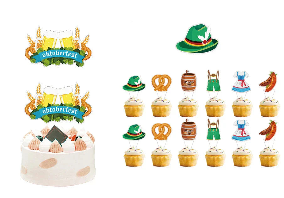 Party-Deko Set im Oktoberfest-Design – WiesnFreude Oktoberfest 2025