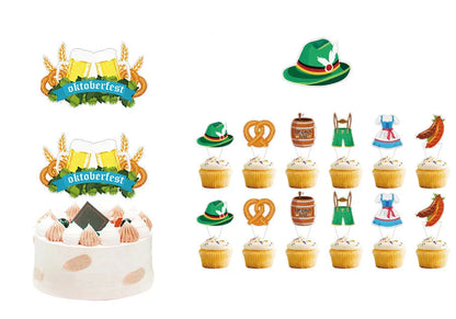Party-Deko Set im Oktoberfest-Design – WiesnFreude Oktoberfest 2025