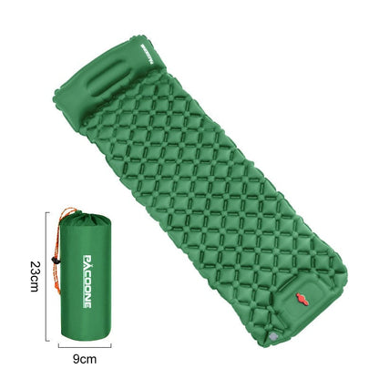 Ultraleichte Wasserdichte Isomatte mit Integrierter Pumpe – AirRest