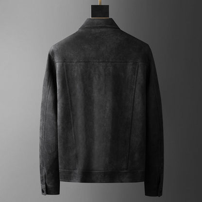 Suède Look Herrenjacke – Rafael