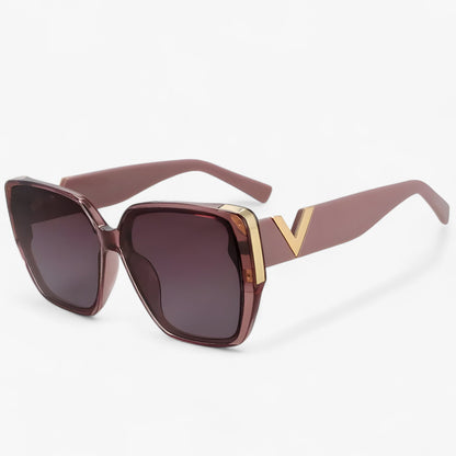 V-förmige Verspiegelte Sonnenbrille – Kryos