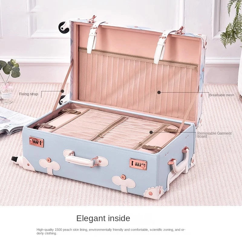 Retro-Hartschalenkoffer Set – Valencia