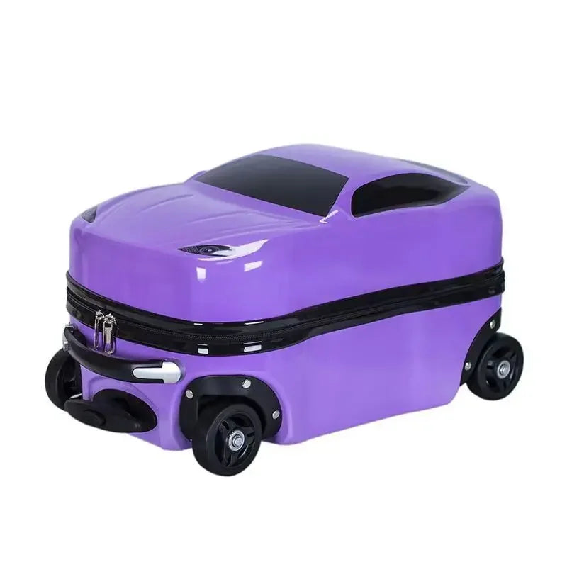 Hartschalen-Kinderkoffer mit Auto-Design – Turin