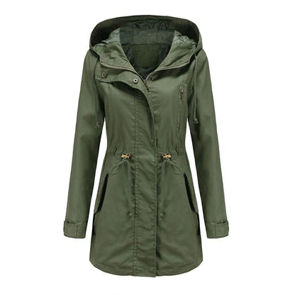 Stilvolle Damen Kapuzenjacke – Marielle Herbstzauber Edition