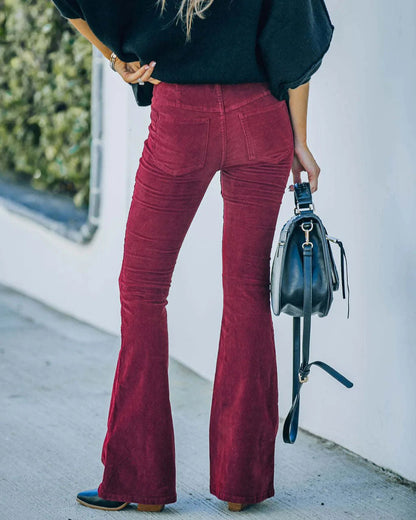 High Waist Flare Pants für Damen – Noa