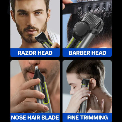 Barttrimmer & kabelloses Haarschneider-Set – HydroTrim