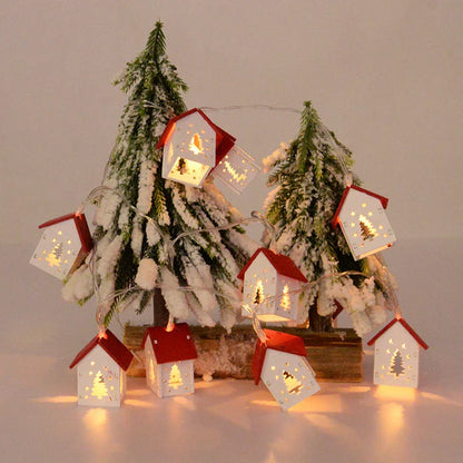 Holz-Weihnachtshäuser mit LED-Beleuchtung – GlowHouse