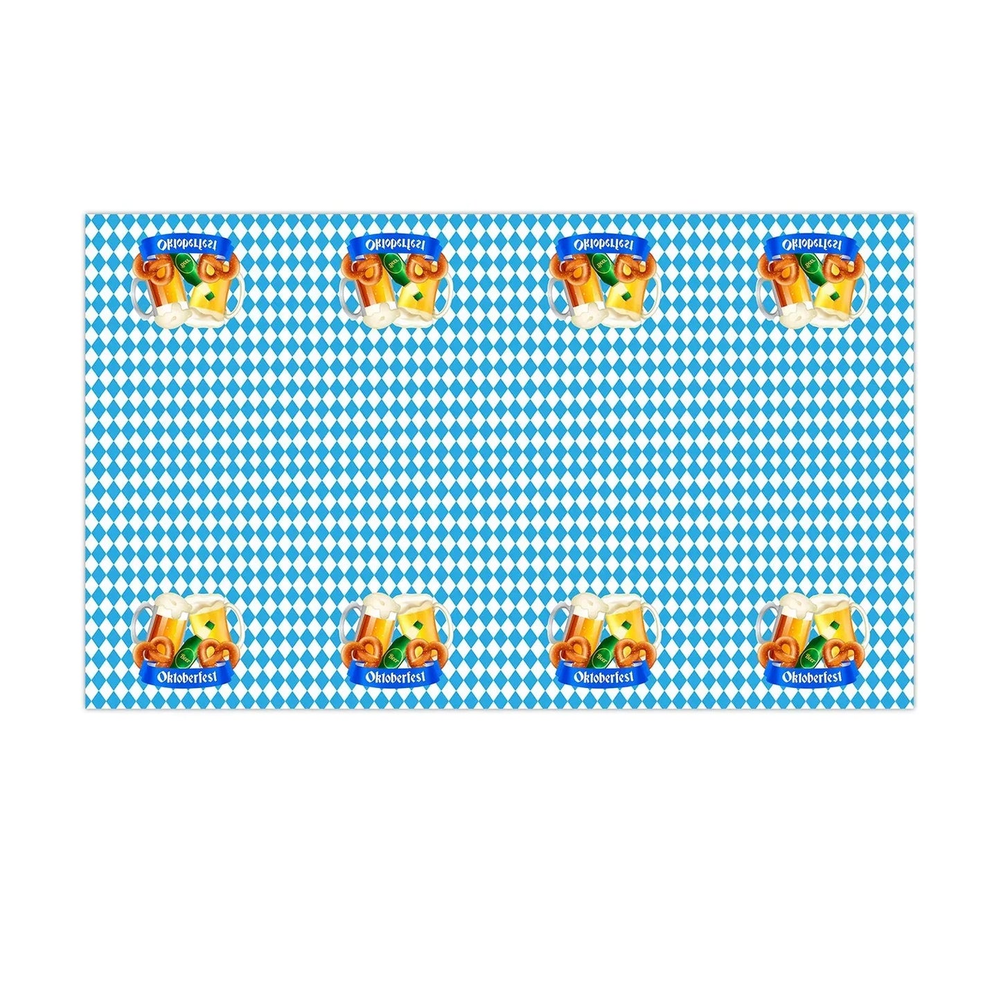 Einweg-Partygeschirr Set im Oktoberfest-Design (inkl. Tischdecke) – GaudiSet Oktoberfest 2025