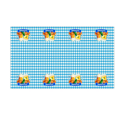 Einweg-Partygeschirr Set im Oktoberfest-Design (inkl. Tischdecke) – GaudiSet Oktoberfest 2025