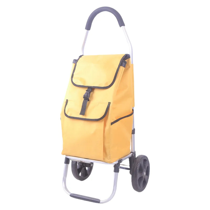 Klappbarer Aluminium-Einkaufswagen – CarryEase