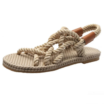 Geflochtene Gladiatorsandalen – Serina