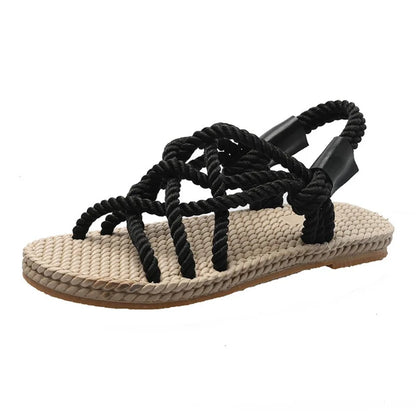 Geflochtene Gladiatorsandalen – Serina