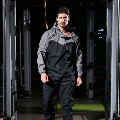 Leichtes Unisex Trainingsset mit Zipper & Kapuze – Remo