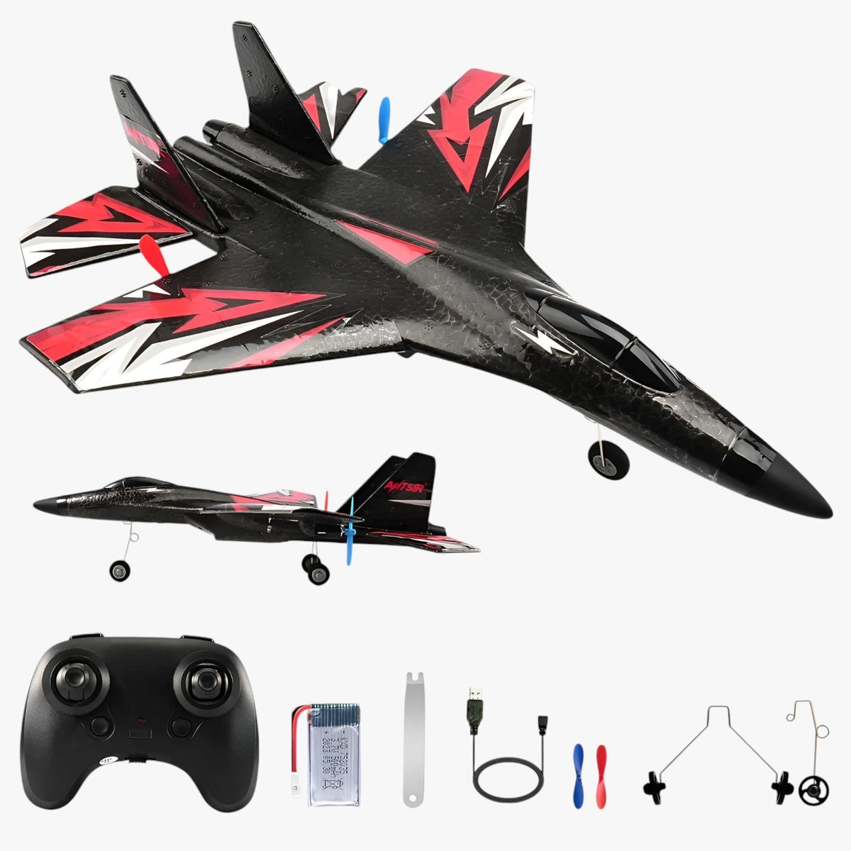 LED-Gleiter FalconAir – RC-Flugzeug mit Schwebeeffekt & Fernbedienung