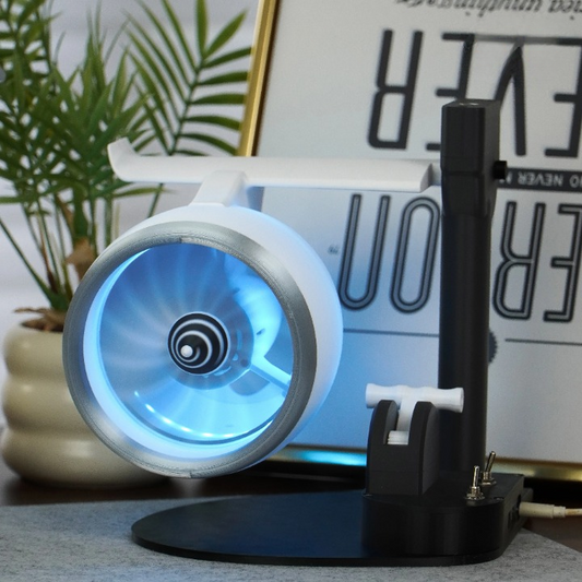 Turbojet-Lüfter-Stil Nebelbefeuchter mit RGB-Beleuchtung – AeroMist