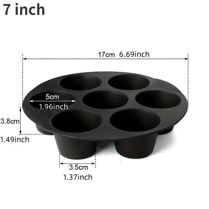 Silikon-Backform für Mikrowelle und Airfryer - FlexiBake
