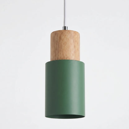 Scandinavian-Style Cylinder Pendant Lamp -  Nordevra
