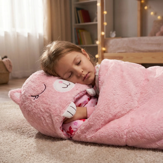 Schlafsack Mit Tiermotiv -  Plushrest