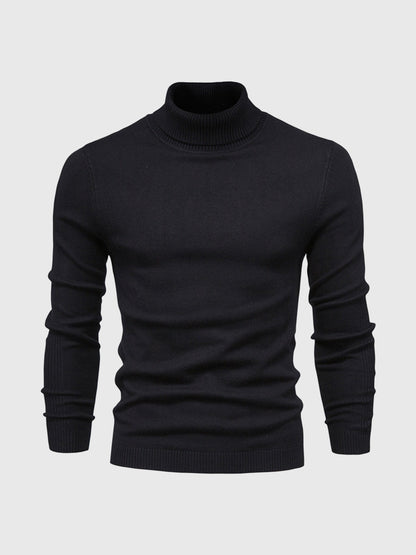 Schmal Geschnittener Rollkragenpullover Für Herren - Dario