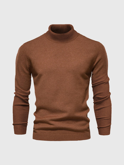 Schmal Geschnittener Rollkragenpullover Für Herren - Dario