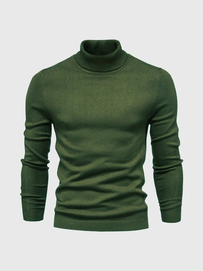 Schmal Geschnittener Rollkragenpullover Für Herren - Dario