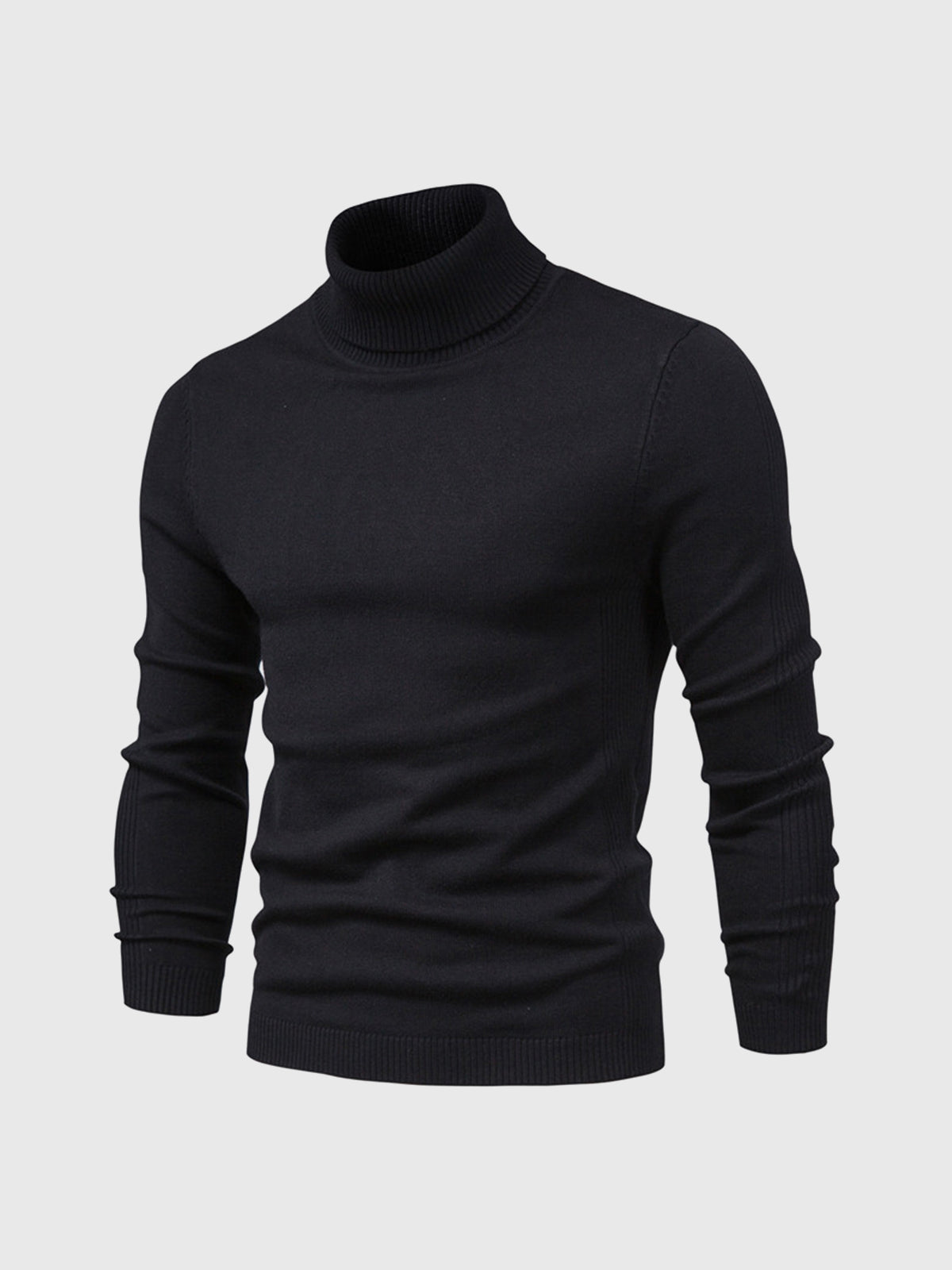 Schmal Geschnittener Rollkragenpullover Für Herren - Dario
