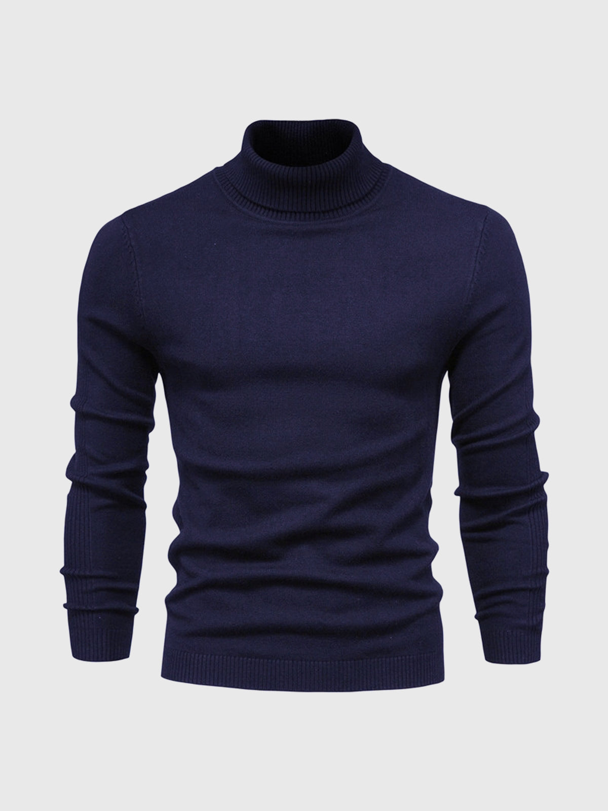 Schmal Geschnittener Rollkragenpullover Für Herren - Dario