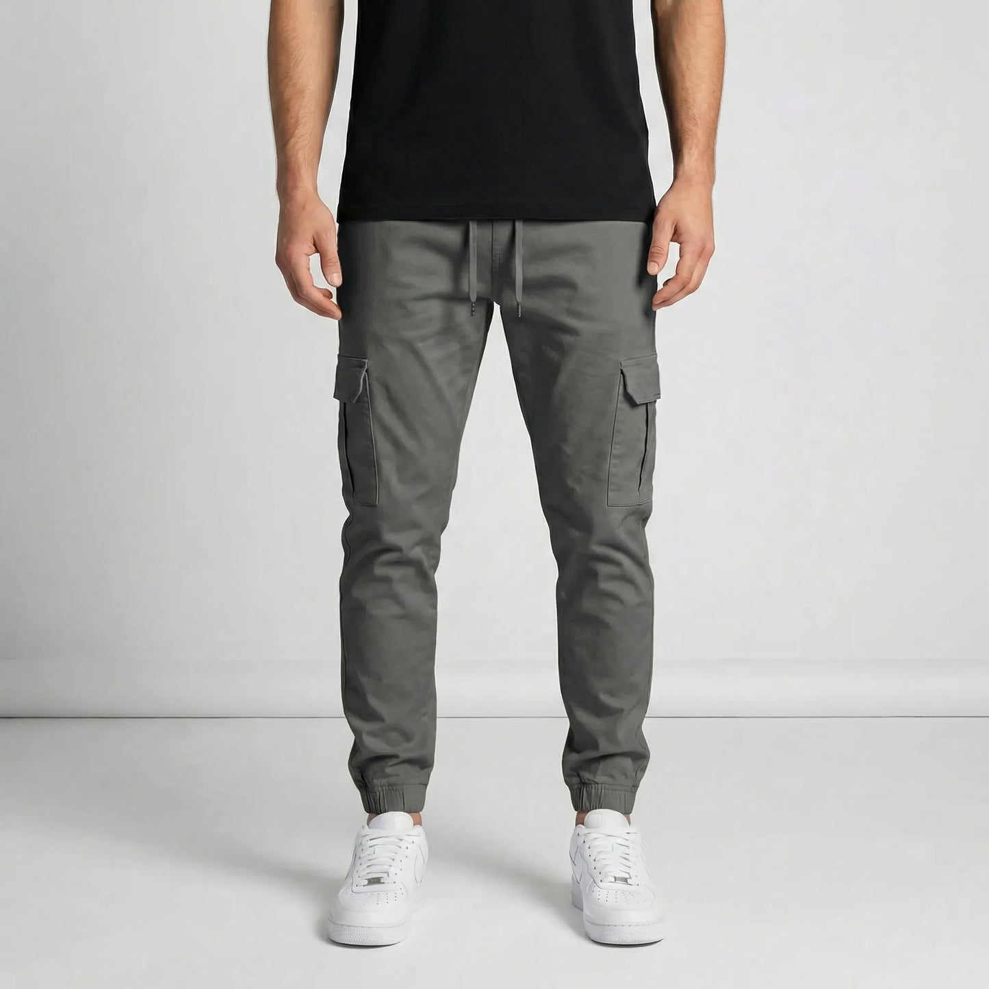Schmale Cargo-Jogger Mit Zuschnitt - Lasse