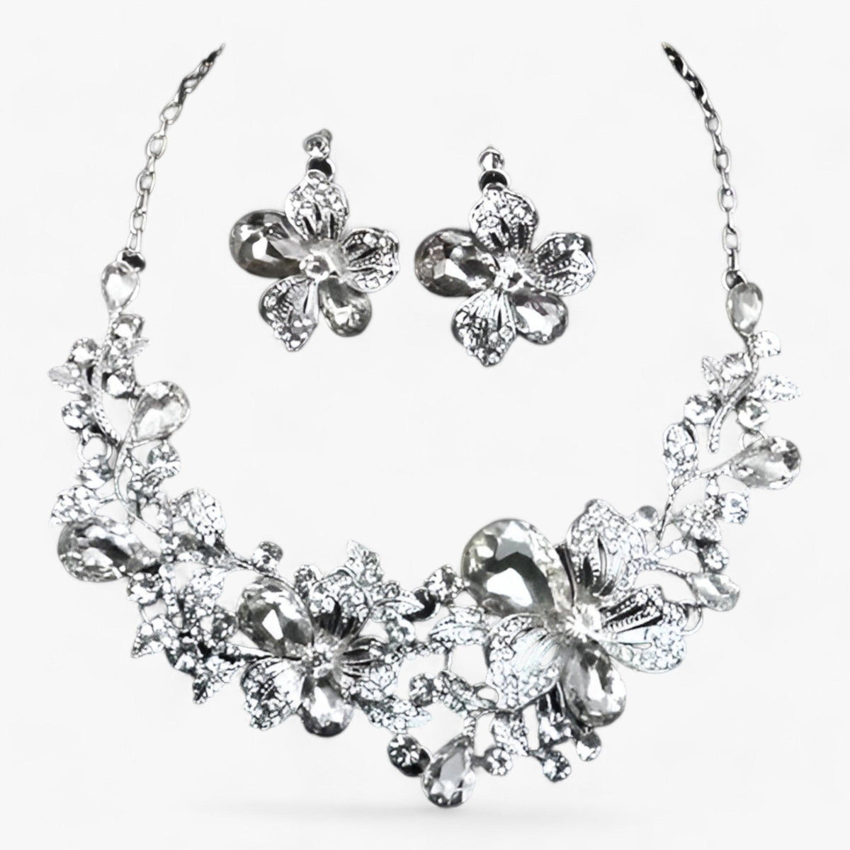 Schmuckset Mit Kette - FloralCharm