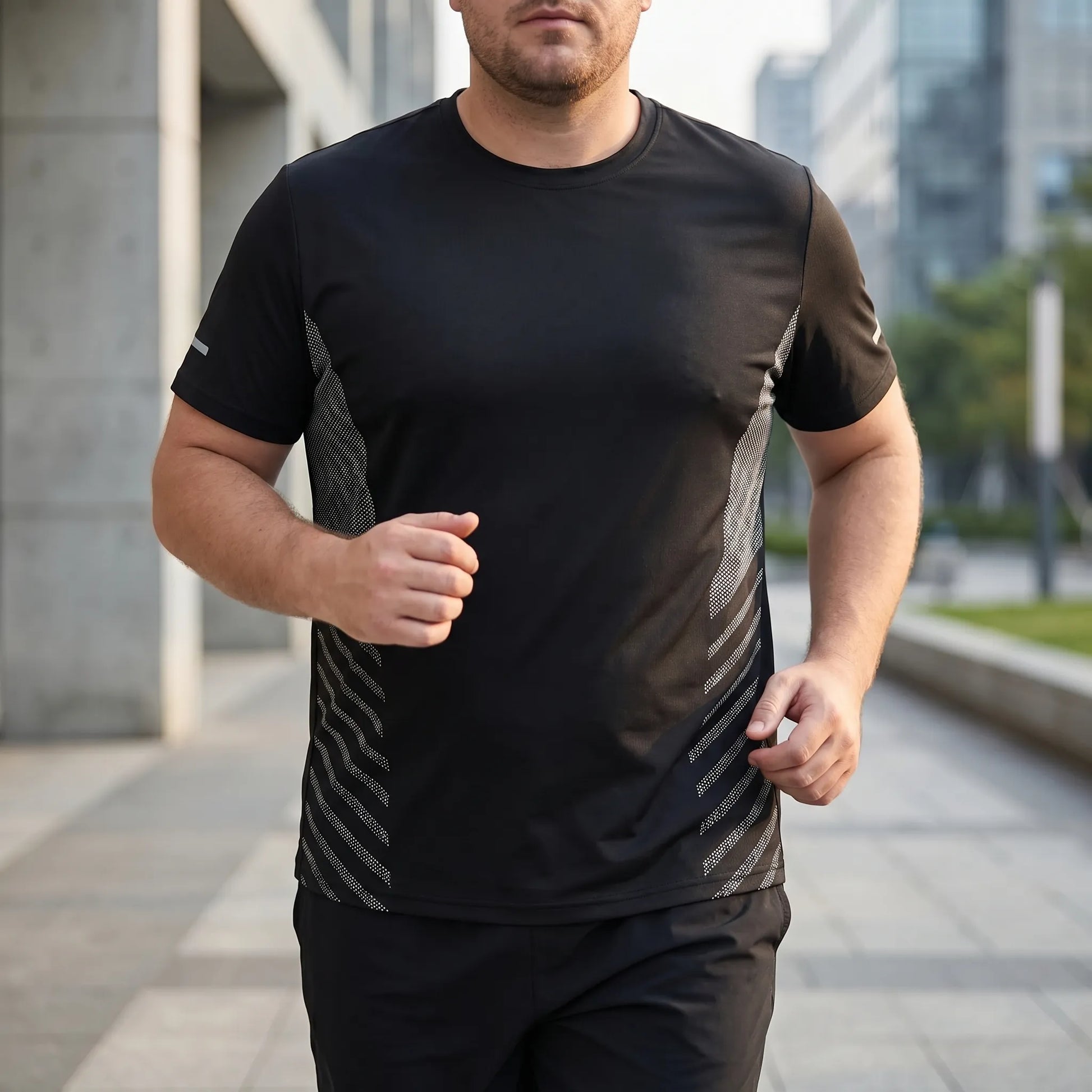 Schnell Trocknendes Laufshirt Herren Kurzarm - Roland
